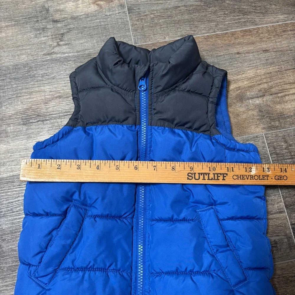 Old Navy Kids Frost Free Puffer Vest Blue, Navy, Size 3T Boys Girls, Winter, Zip